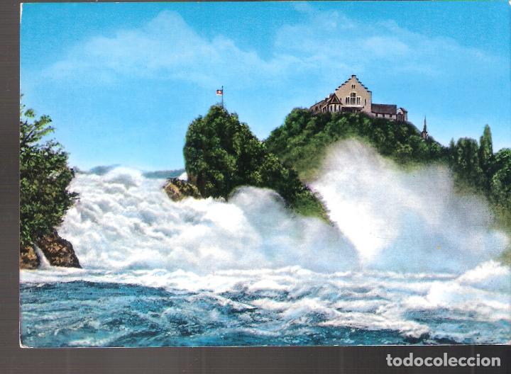 Cartes Postales: Schloss Laufe am Rheinfall. Helvetia. Suiza.