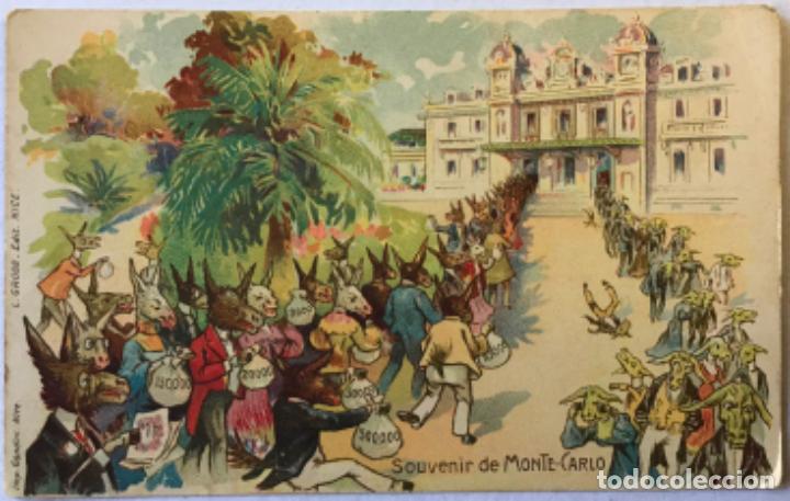 Postais: SOUVENIR DE MONTE-CARLO. (ED. L. GROSS).