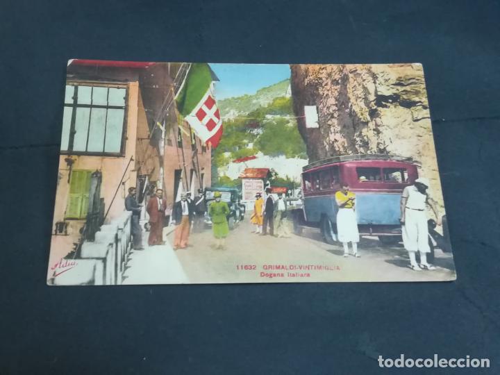 Postkarten: TARJETA POSTAL. ITALIA. GRIMALDI-VINTIMIGLIA. DOGANA ITALIANA. 11632