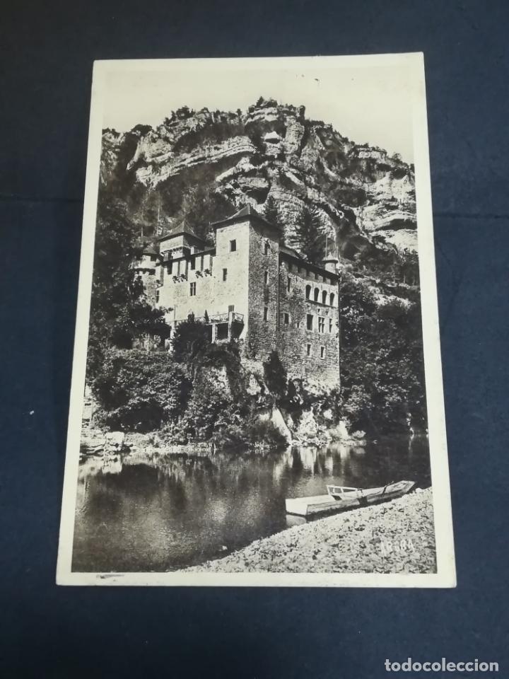 Postkarten: TARJETA POSTAL. GORGES DU TARN. 16. CHATEAU DE LA CAZE. LES ARTS GRAPHIQUES