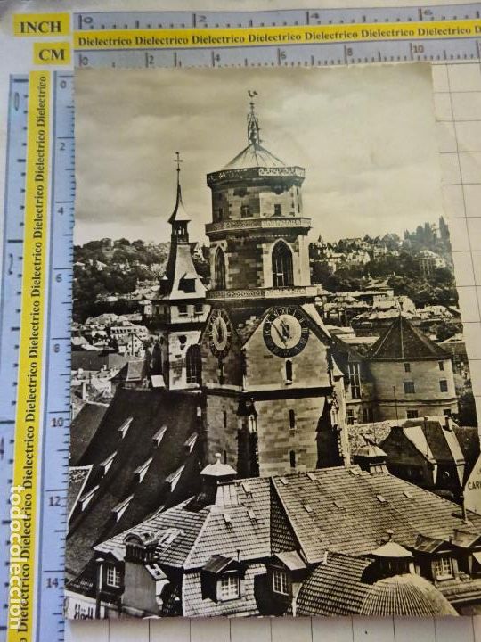 Cartoline: POSTAL DE ALEMANIA. STUTTGART T&Uuml;RME DER STIFTSKIRCHE. 2249