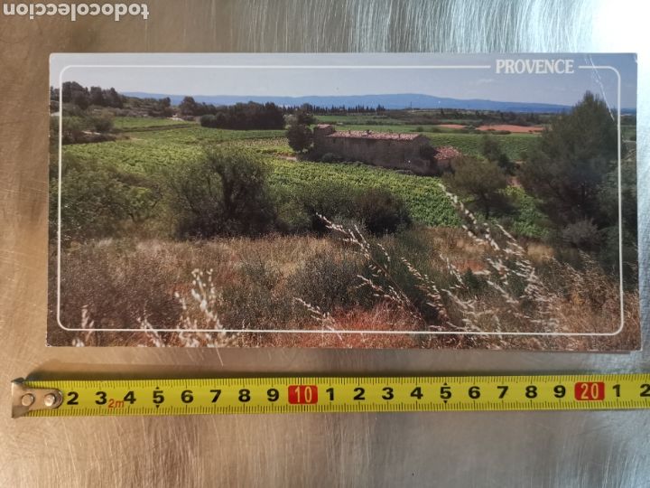 Postales: Postal de la Provence, France Francia. De gran tama&ntilde;o. Alargada