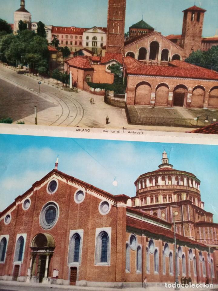 Postales: suvenir con 30 postales milan - Foto 11