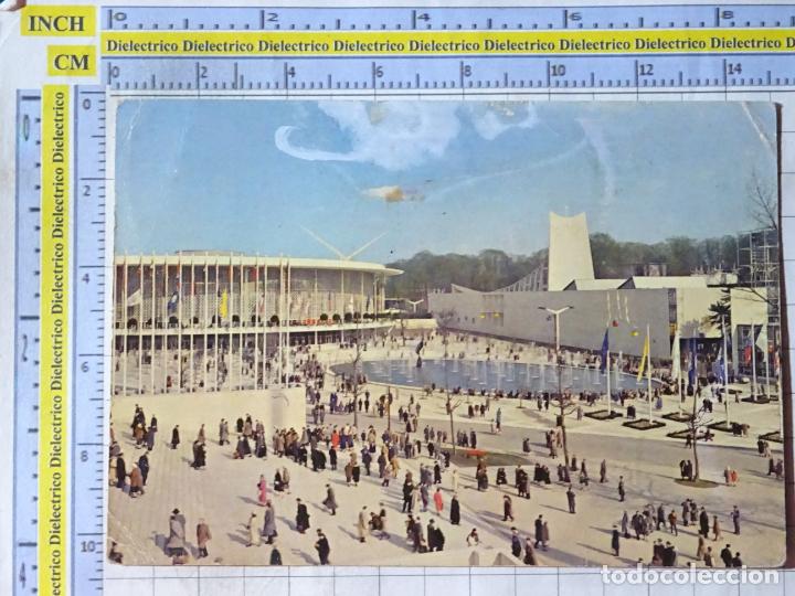 Postkarten: POSTAL DE B&Eacute;LGICA. EXPOSICI&Oacute;N UNIVERSAL 1958 PABELL&Oacute;N DE ESTADOS UNIDOS. 2910