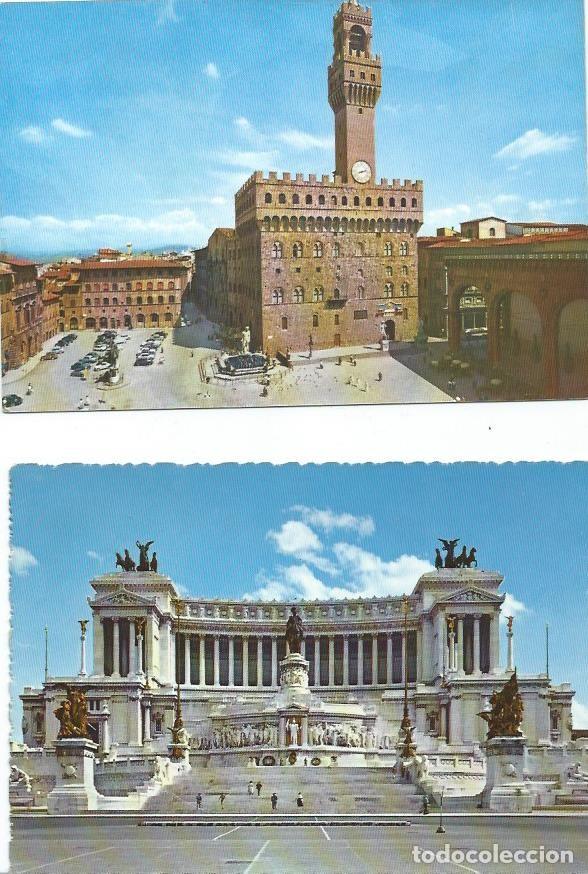 Postales: Dos Postales de Italia a&ntilde;os 60