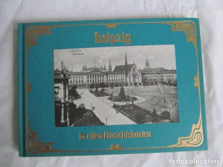 Postales: Leipzig in alten Ansichtskarten, postales de la ciudad, en alem&aacute;n - Foto 2
