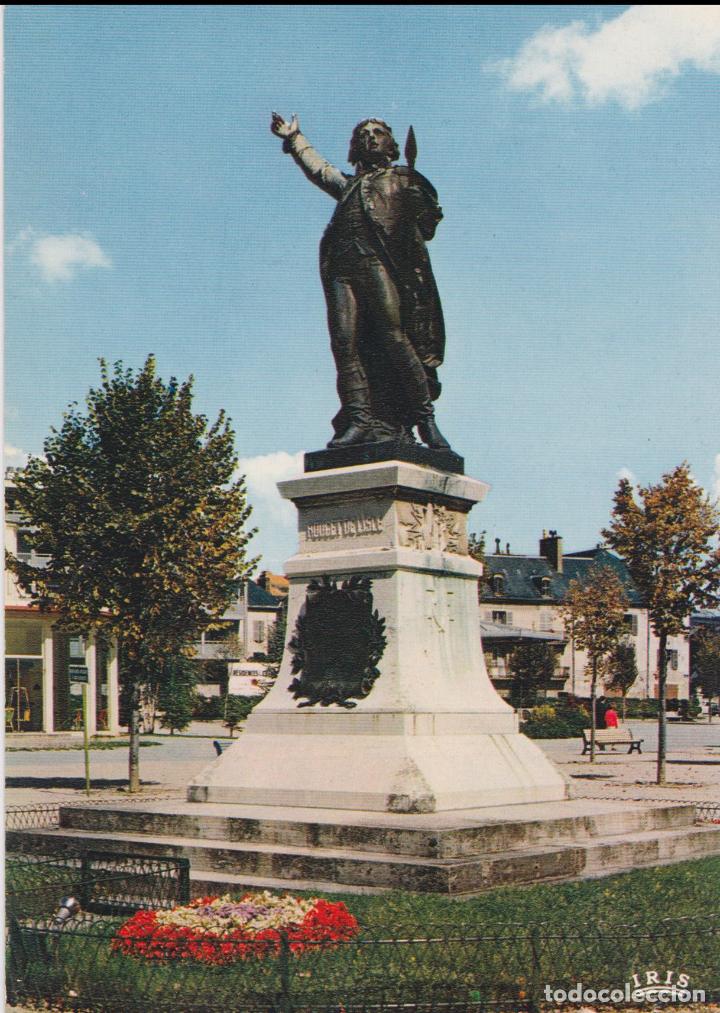 Postales: FRANCIA, LONS LE SAUNIER, ESTATUA DE ROUGET DE LISLE &ndash; EDITIONS LA CIGOGNE 300.41 &ndash; S/C