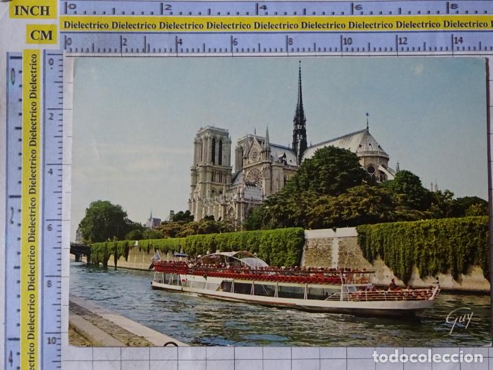Postkarten: POSTAL DE FRANCIA. PARIS BARCO FLUVIAL RIO SENA. NOTRE DAME. 3067