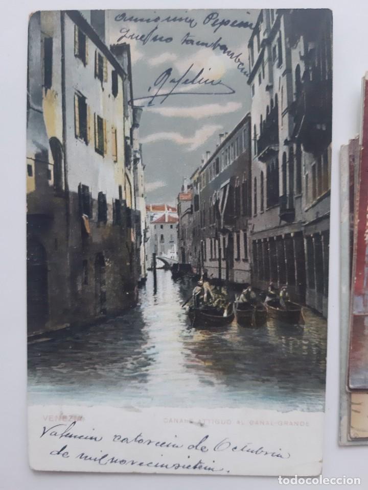 Postkarten: LOTE 7 ANTIGUAS POSTALES DE VENECIA