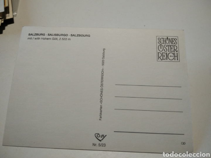 Postales: Salzburgo castillo Postal - Foto 2