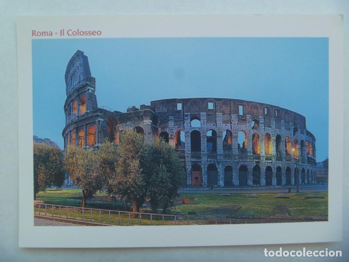 Postales: POSTAL DE ROMA ( ITALIA ): EL COLISEO - Foto 1