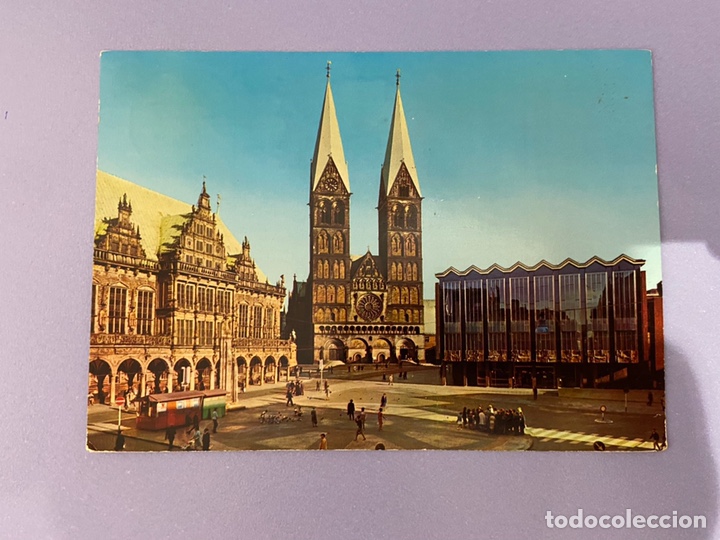 Postales: Bremen, rathaus . Escrita - Foto 1