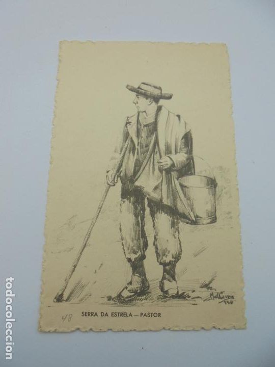 Postais: BILLETE POSTAL ILUSTRADO. PORTUGAL. CTT. SERRA DA ESTRELA. PASTOR