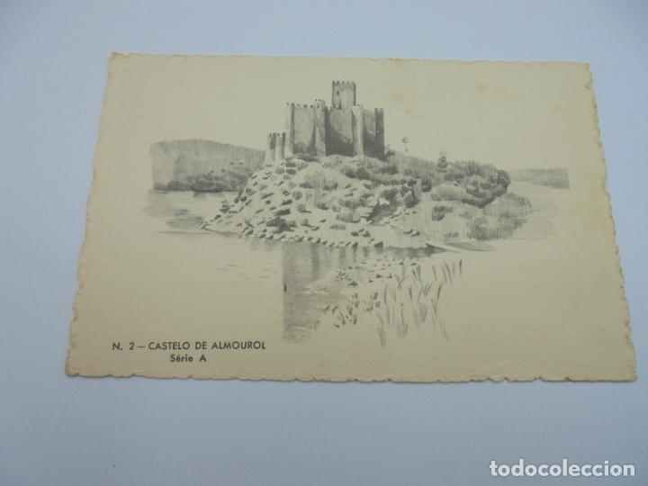 Postkarten: BILLETE POSTAL ILUSTRADO. PORTUGAL. CTT. N&ordm; 2. CASTELO DE ALMOUROL. SERIE A