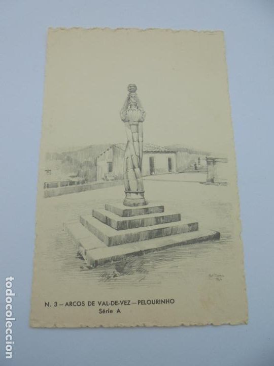 Postkarten: BILLETE POSTAL ILUSTRADO. PORTUGAL. CTT. N&ordm; 3. ARCO DE VAL DE VEZ. PELOURINHO. SERIE A