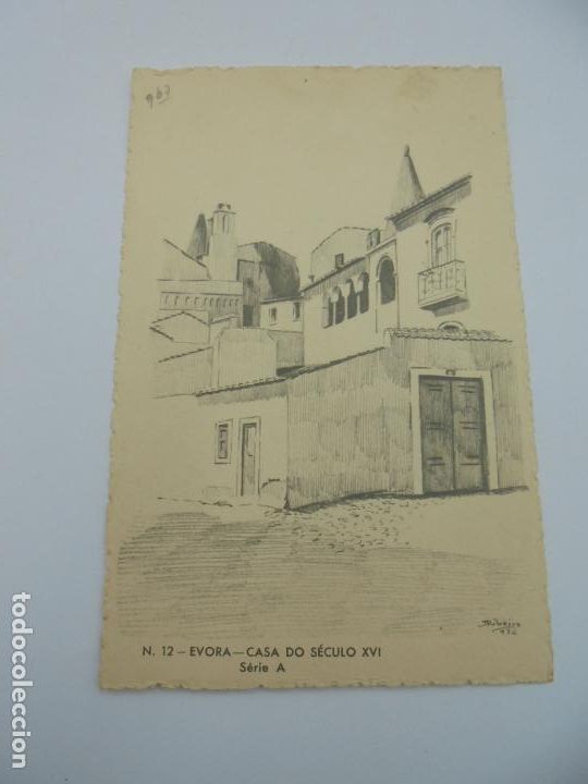 Postkarten: BILLETE POSTAL ILUSTRADO. PORTUGAL. CTT. N&ordm; 12. CASA DO SECULO XVI. SERIE A