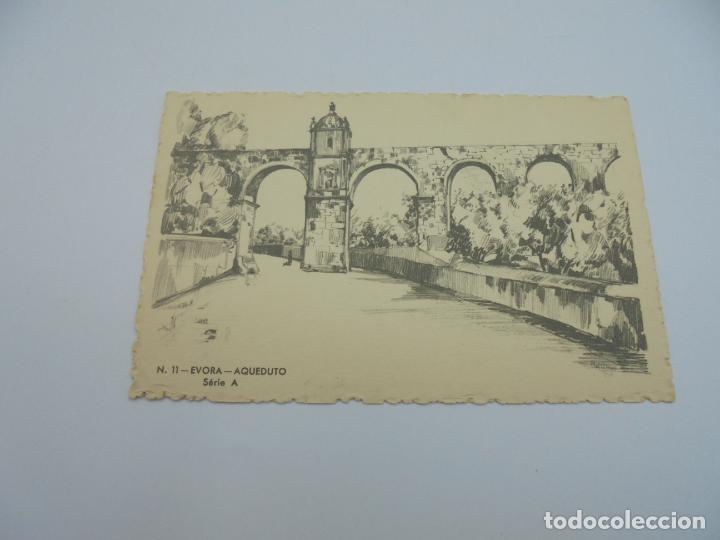 Postkarten: BILLETE POSTAL ILUSTRADO. PORTUGAL. CTT. N&ordm; 11. EVORA. AQUEDUCTO. SERIE A