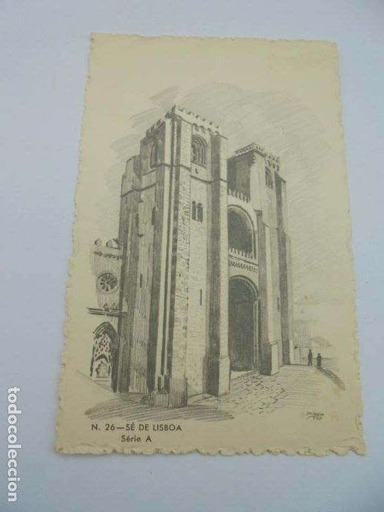 Postcards: BILLETE POSTAL ILUSTRADO. PORTUGAL. CTT. N&ordm; 26. SE DE LISBOA. SERIE A