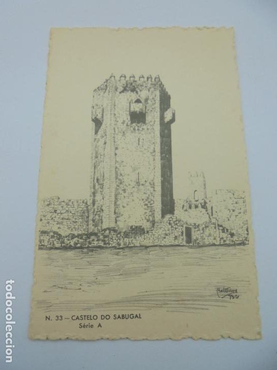 Postcards: BILLETE POSTAL ILUSTRADO. PORTUGAL. CTT. N&ordm; 33. CASTELO DO SABUGAL. SERIE A. VER