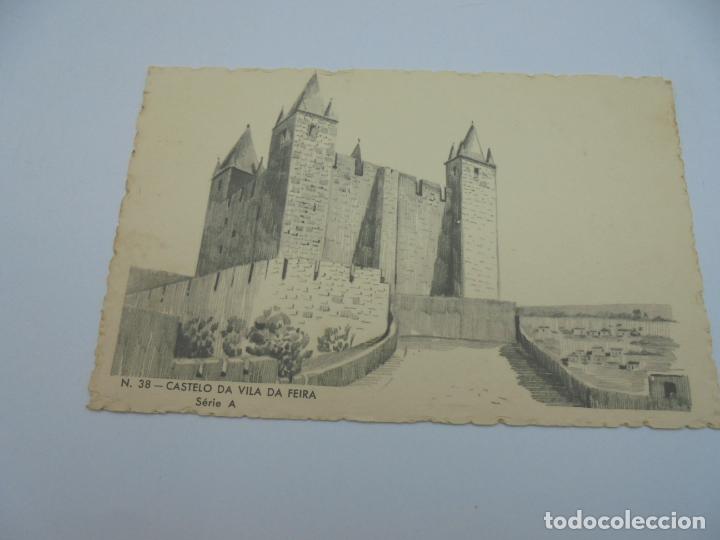 Postcards: BILLETE POSTAL ILUSTRADO. PORTUGAL. CTT. 38. CASTELO DA VILA DA FEIRA. SERIE A