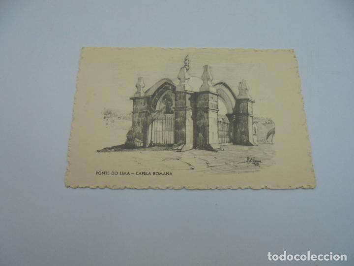 Postcards: BILLETE POSTAL ILUSTRADO. PORTUGAL. CTT. PONTE DO LIMA. CAPELA ROMANA