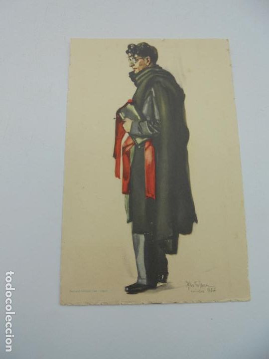 Postkarten: BILLETE POSTAL ILUSTRADO. PORTUGAL. CTT. COSTUMES PORTUGUSES. 18. COIMBRA. ESTUDANTE