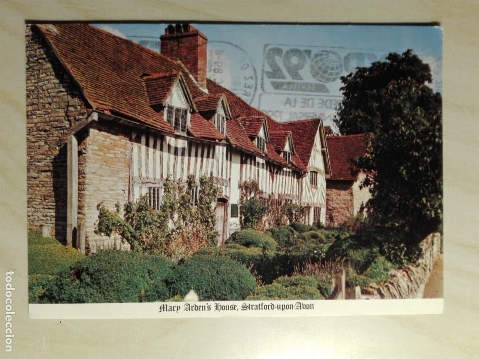 Postales: POSTAL1880 CIRCULADA 1989 - PRECISION PLX11707 MARY ARDEN&rsquo;S HOUSE -STRAFFORD-UPON-AVON ENGLAND