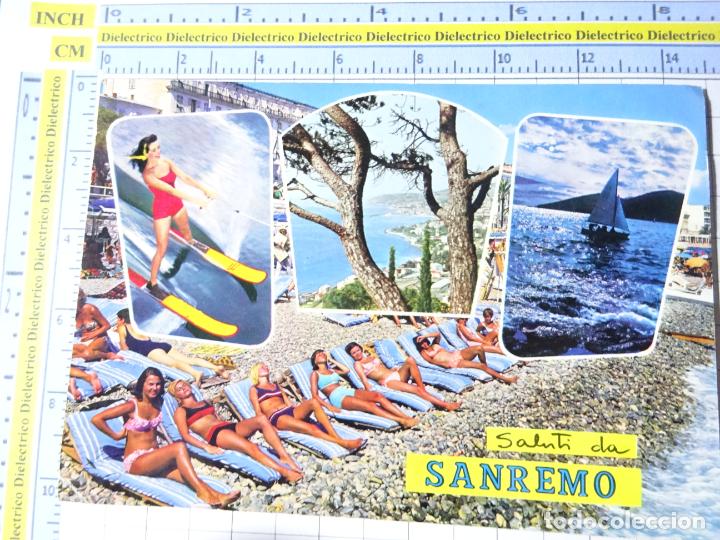Postales: POSTAL DE ITALIA SARNEMO. MUJERES EN BIKINI. SKATESURF. 1048