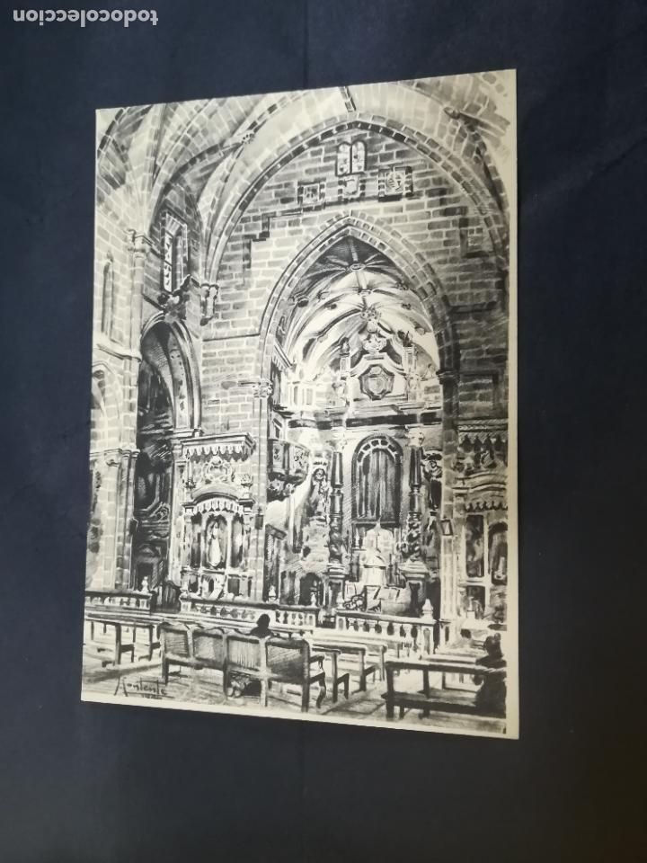Postais: BILLETE POSTAL ILUSTRADO. PORTUGAL. EVORA. IGREJA DE SAN FRANCISCO. NAVE