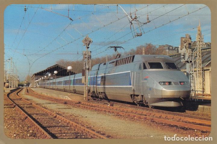 Postales: Tren de Alta velocidad TGV Francia