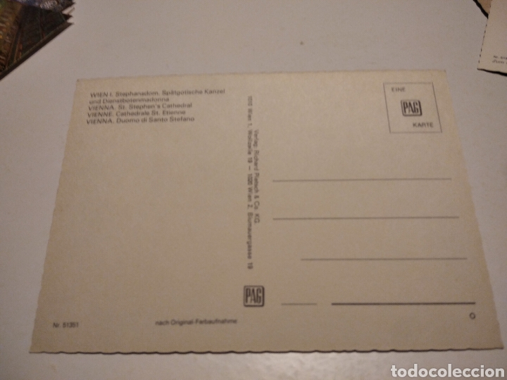 Postales: Postal Viena catedral - Foto 2