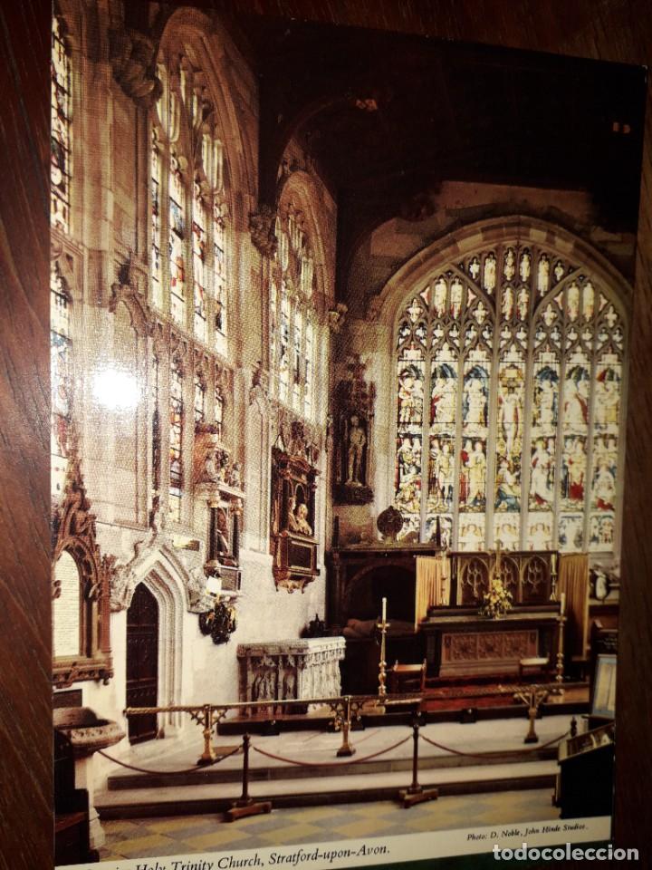 Postales: N&ordm; 39099 POSTAL INGLATERRA INTERIOR HOLY TRINITY CHURCH STRAFORD UPON AVON