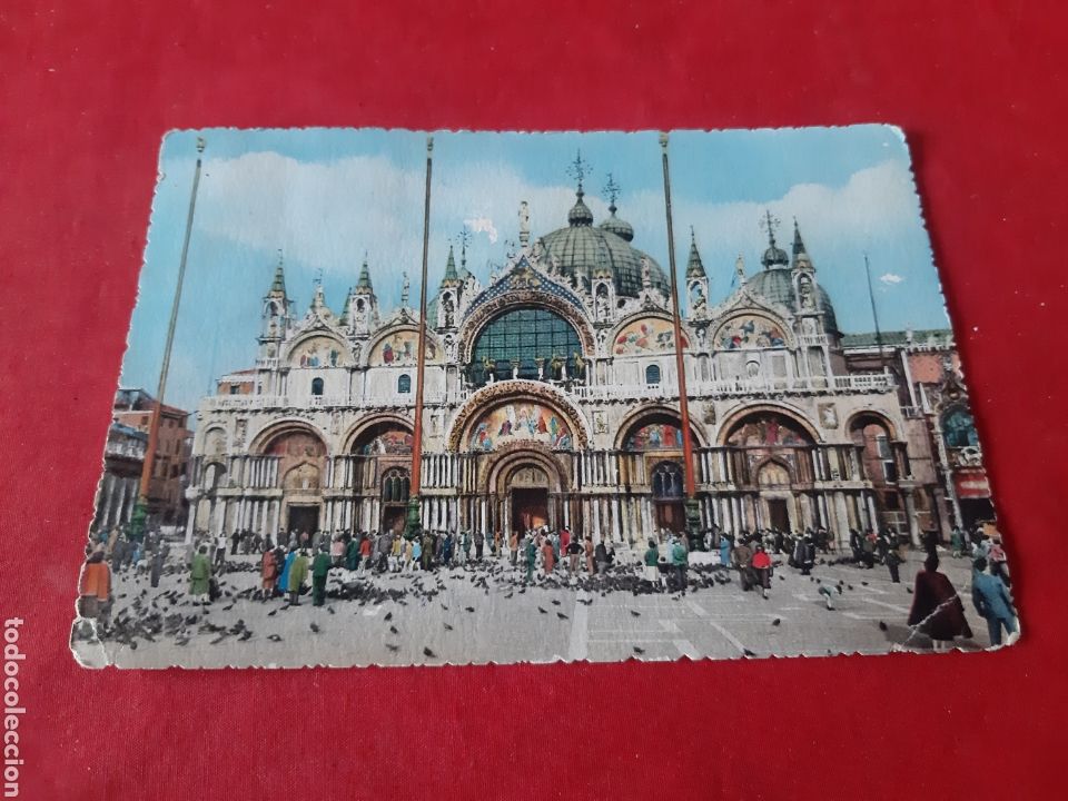 Postales: Venecia bas&iacute;lica de San Marco - Foto 1