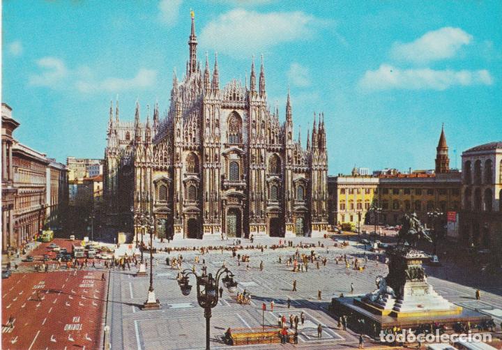 Postales: ITALIA, MILAN / MILANO, EL DUOMO - 8 POSTALES - SIN CIRCULAR