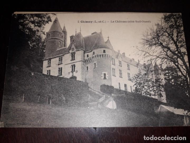 Postkarten: N&ordm; 50023 POSTAL FRANCIA CHISSAY LE CHATEAU CASTILLO