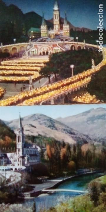 Postales: Lourdes.La Basilique. - Foto 2