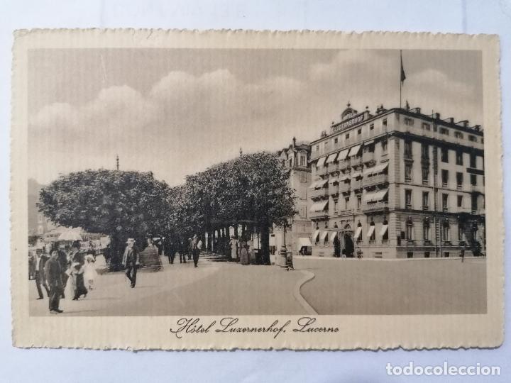 Postales: POSTAL HOTEL LUZERNERHOF, LUCERNA, SIN CIRCULAR - Foto 1