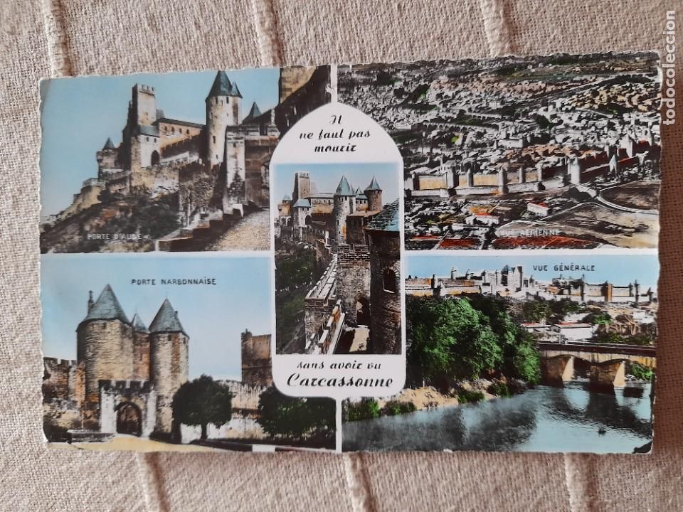 Postkarten: 1554 CARCASSONNE FRANCIA OCCITANIA ANTIGUA POSTAL REAL PHOTO
