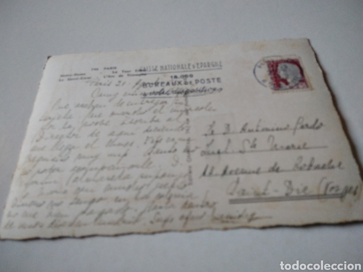 Postales: Postal antigua Paris - Foto 2