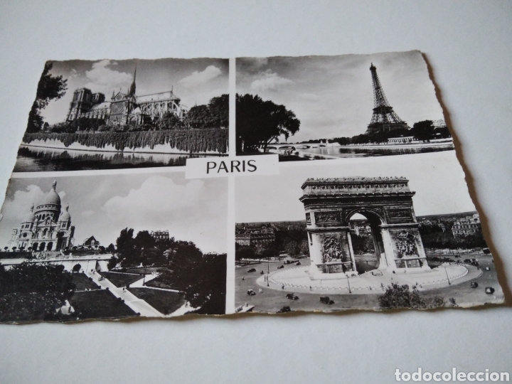 Postales: Postal antigua Paris - Foto 1