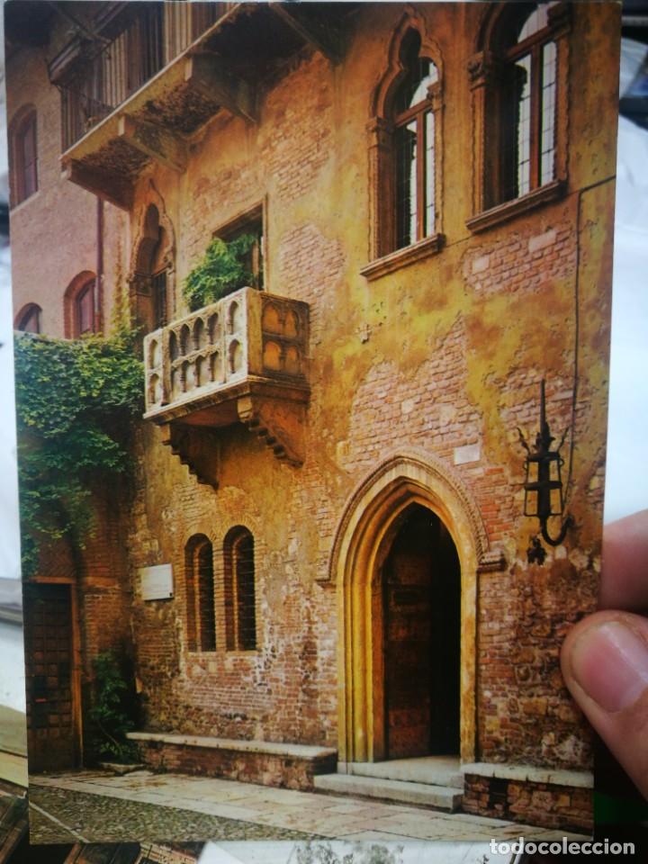 Postais: Postal Verona Casa di Giulieta dei Capuleto Lo Storico Balcones S/C