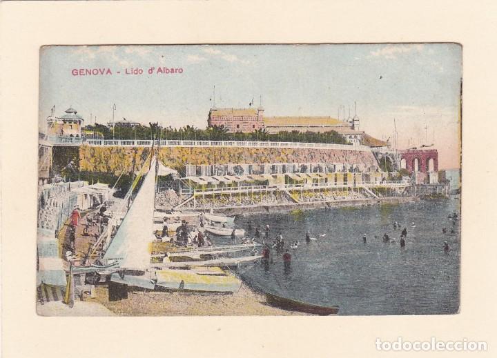 Cartes Postales: POSTAL LIDO D'ALBARO. GENOVA (ITALIA)