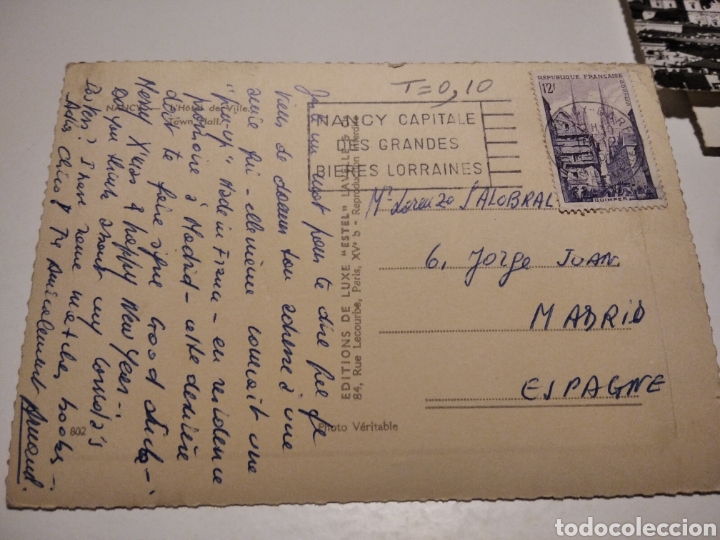 Postales: Postal Nancy capital - Foto 2