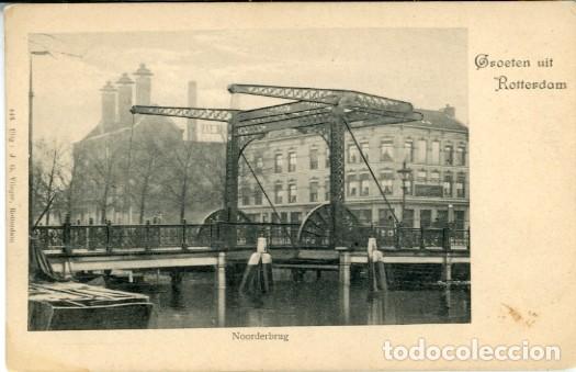 Postales: Groeten uit Rotterdan. Noorderbrug. J. G. Vlieger