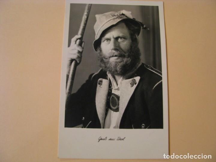 Postales: ANTIGUA POSTAL DE AUSTRIA. GRUSS AUS TIROL. HOMBRE TIROLES.