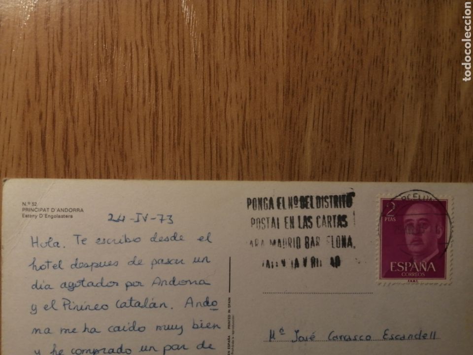 Postales: POSTAL ANDORRA - Foto 2