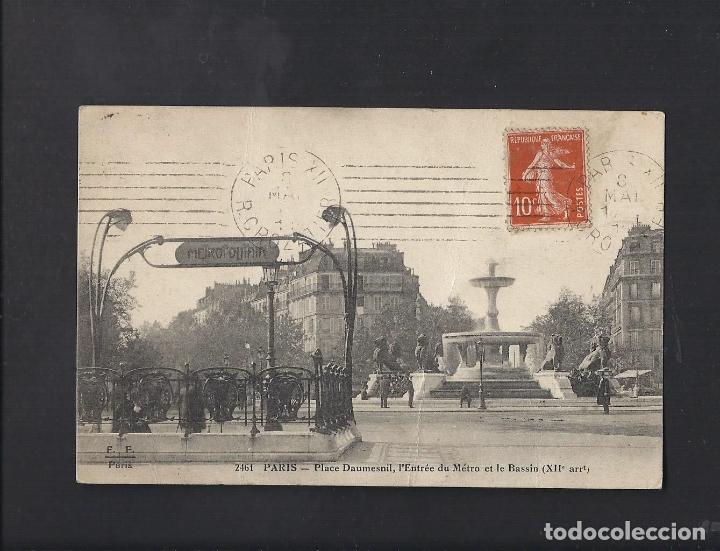 Postales: Antigua postal de Paris. - Foto 1