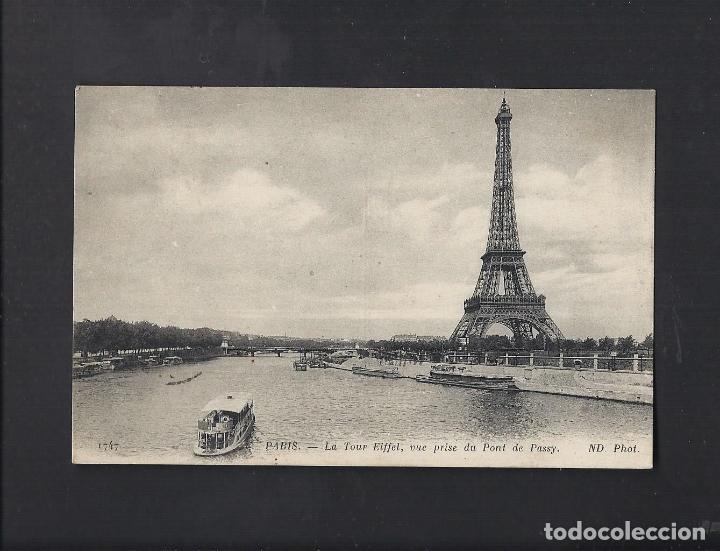Postales: Antigua postal de Paris. - Foto 1