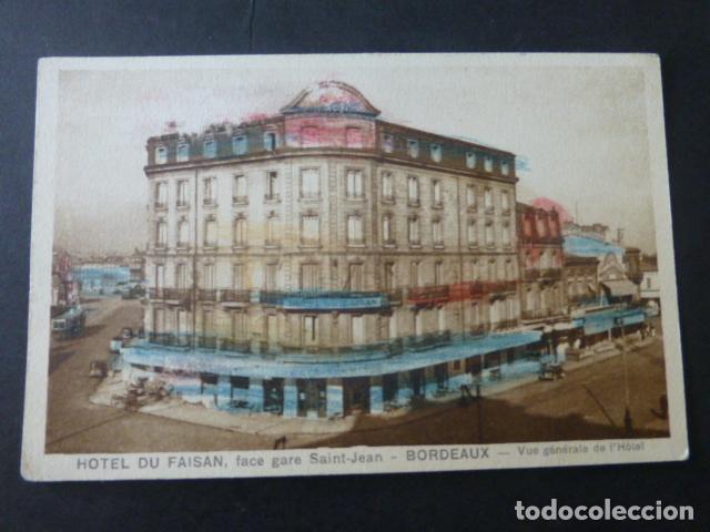 Postales: BURDEOS FRANCIA HOTEL FAISAN - Foto 1