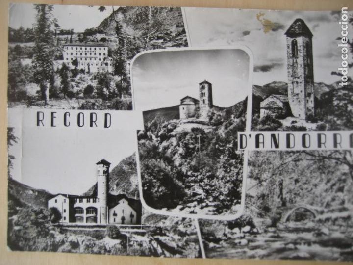 Postales: Andorra. Record. N&ordm; 106. FISA. Escrita 1958